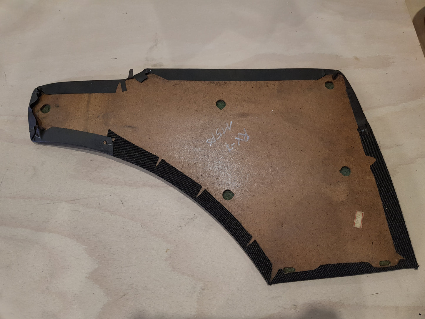 Mazda RX-7 FB Mk 1 rear right interior trim panel