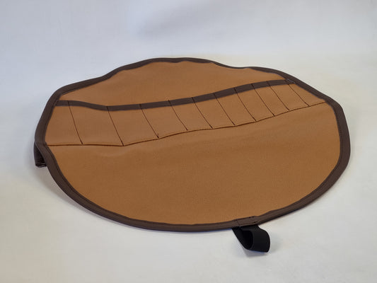 Spare wheel cover for Mercedes Benz 190SL W121 brown