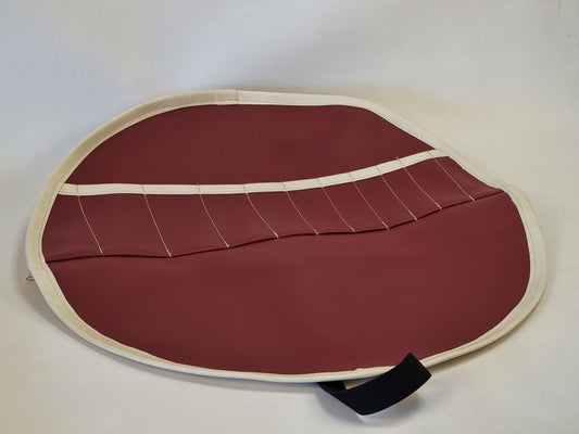 Spare wheel cover for Mercedes Benz 190SL W121 red