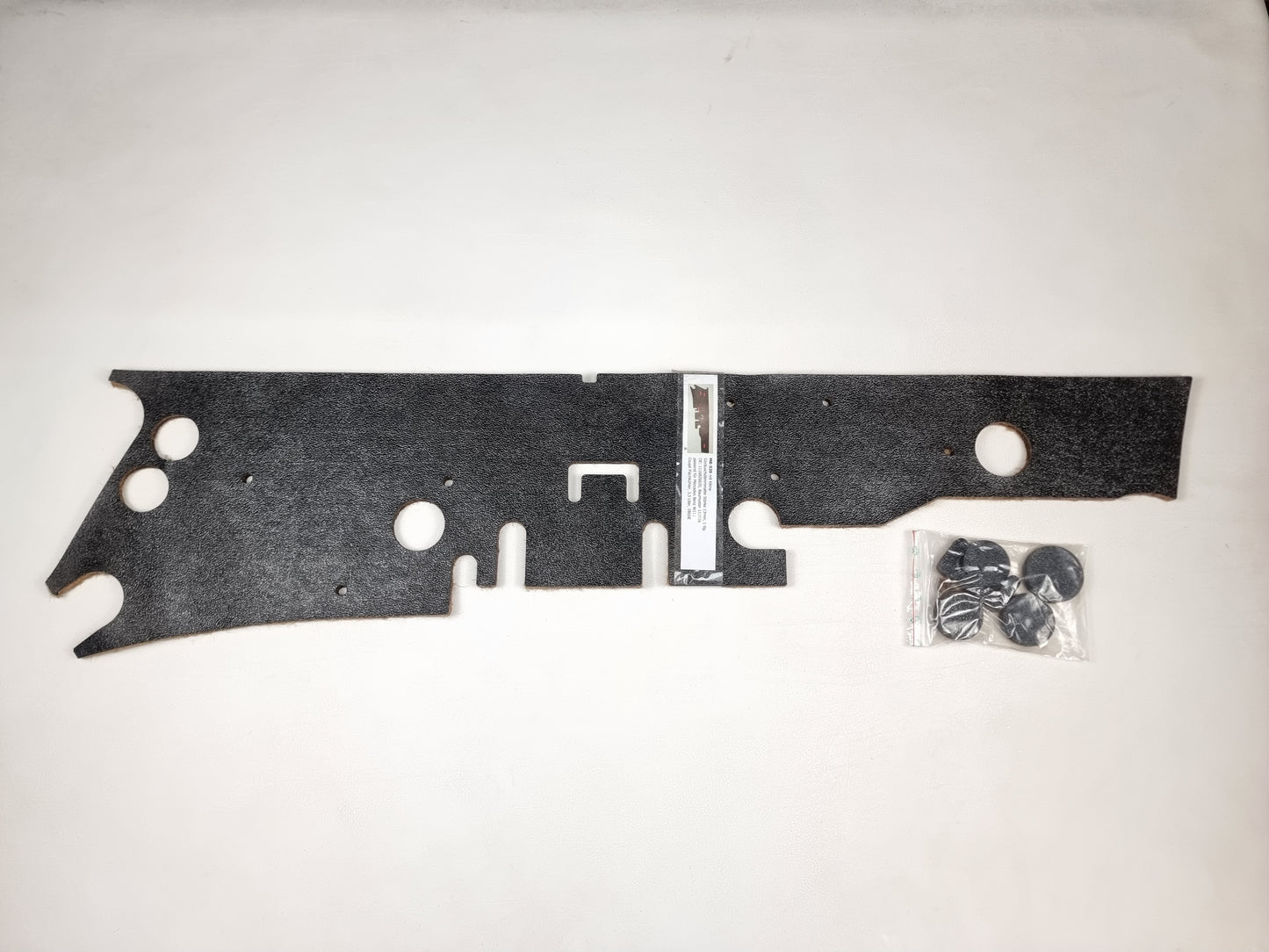 Engine Bay / Firewall Sound Damping / Insulation Mercedes Benz W111 Coupé 3,5L 280SE with AC