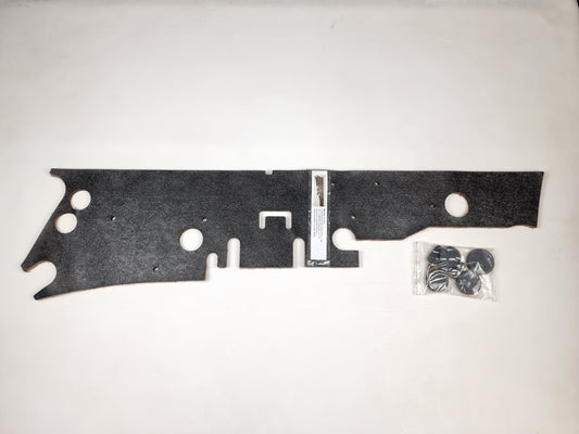 Engine Bay / Firewall Sound Damping / Insulation Mercedes Benz W111 Coupé 3,5L 280SE with AC