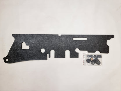 Engine Bay / Firewall Sound Damping / Insulation Mercedes Benz W111 220 SEB Coupé