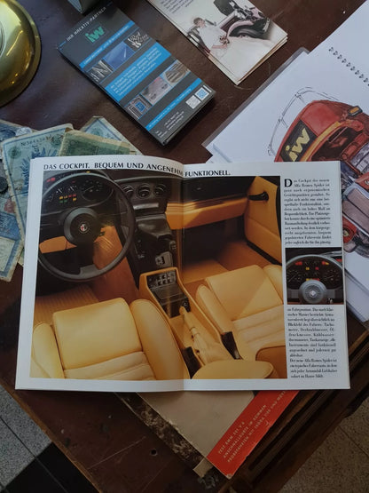 Alfa Romeo Spider 105 Magazin / Zeitschrift / Prospekt / Pressemappe