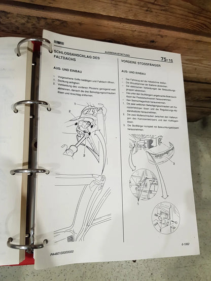 Alfa Romeo Technische Rundschreiben / Technical Bulletin im Satz ca. 1989-1995